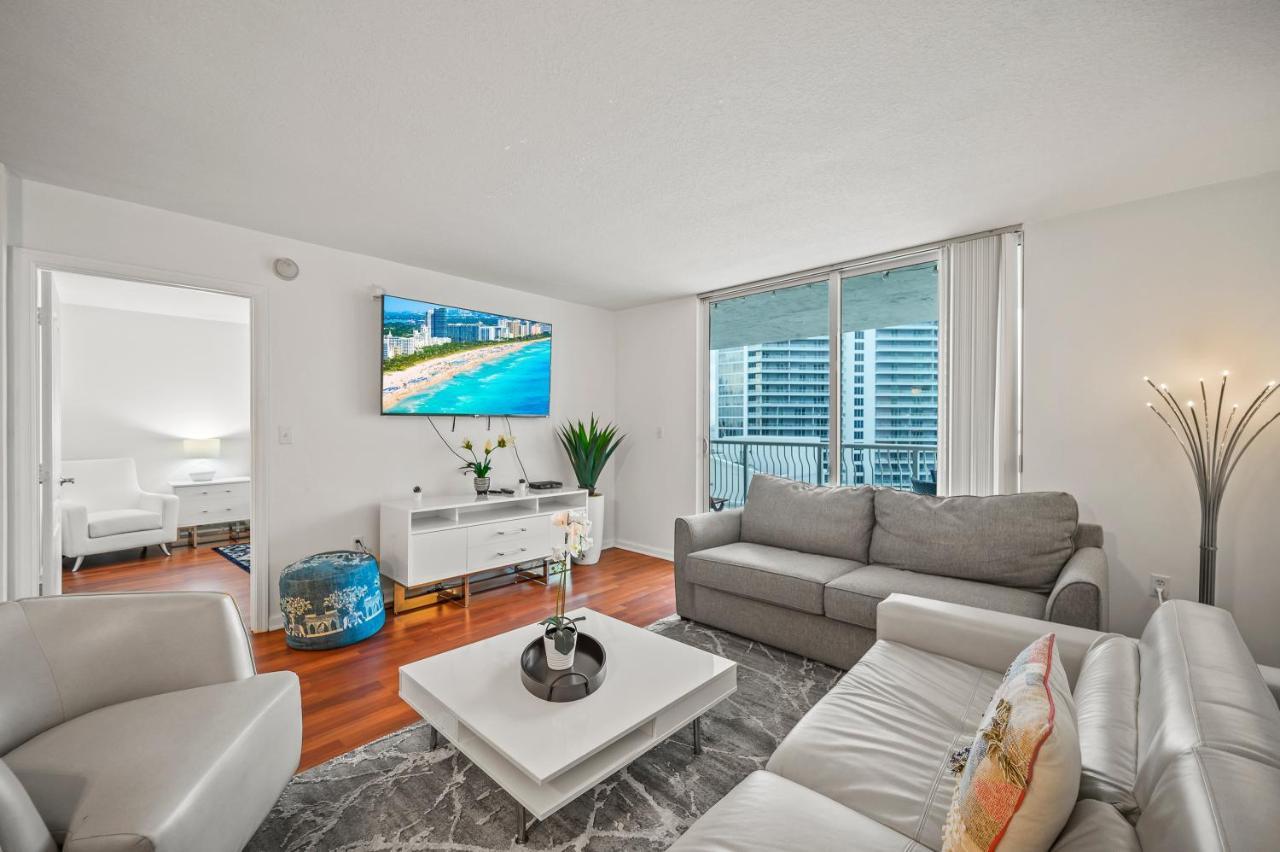 Luxurious 1Br High Rise Condo Brickell-Free Parking Miami Exterior photo